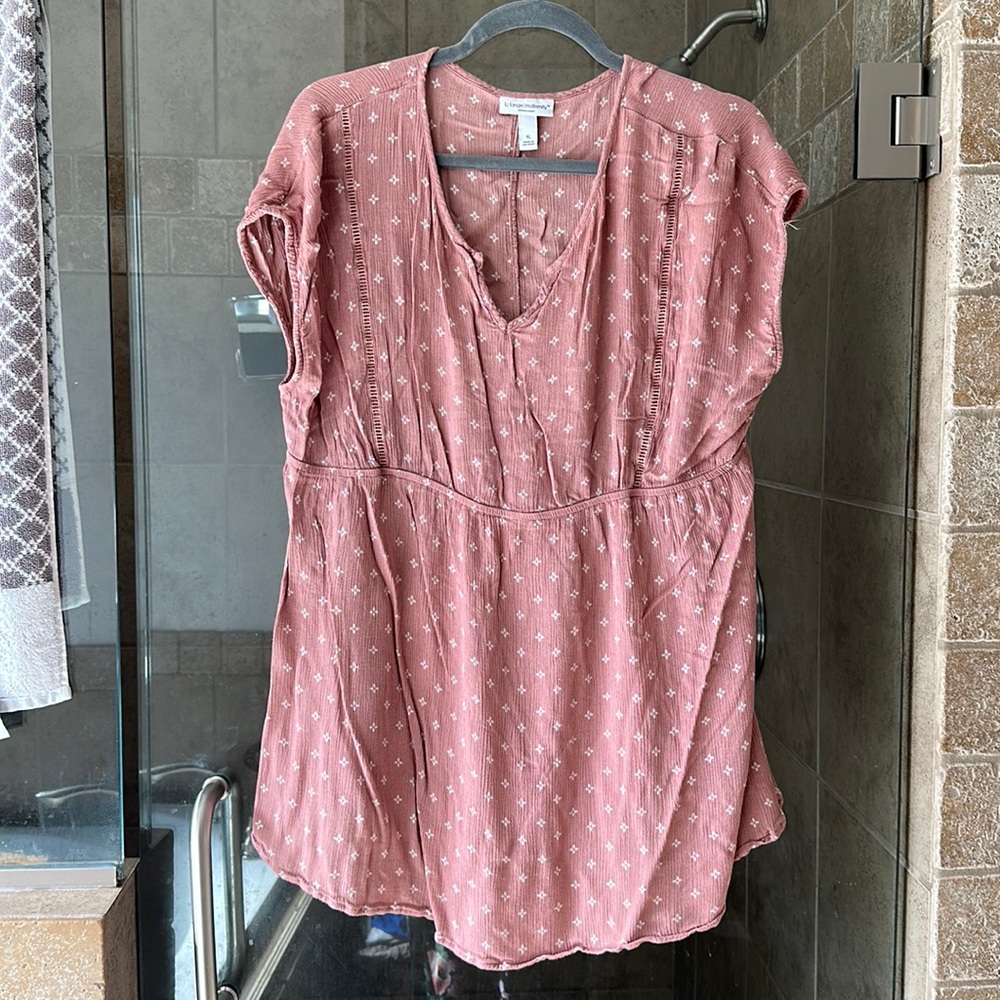 Maternity shirt boho style